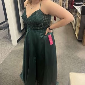 Dark Green Prom Dress